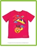 Picture of "Angie the Flying Orange", Girls T-Shirt, 3~8y