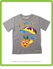 Picture of "Angie the Flying Orange", Girls T-Shirt, 3~8y