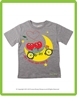 Picture of "They... Cherish their bicycle", Girls T-Shirt, 8~12y