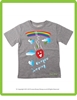 Picture of "Michael the Bungee Jumping Apple", Girls T-Shirt, 3~8y