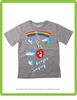 Picture of "Michael the Bungee Jumping Apple", Boys T-Shirt, 8~12y