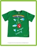 Picture of "Michael the Bungee Jumping Apple", Girls T-Shirt, 8~12y